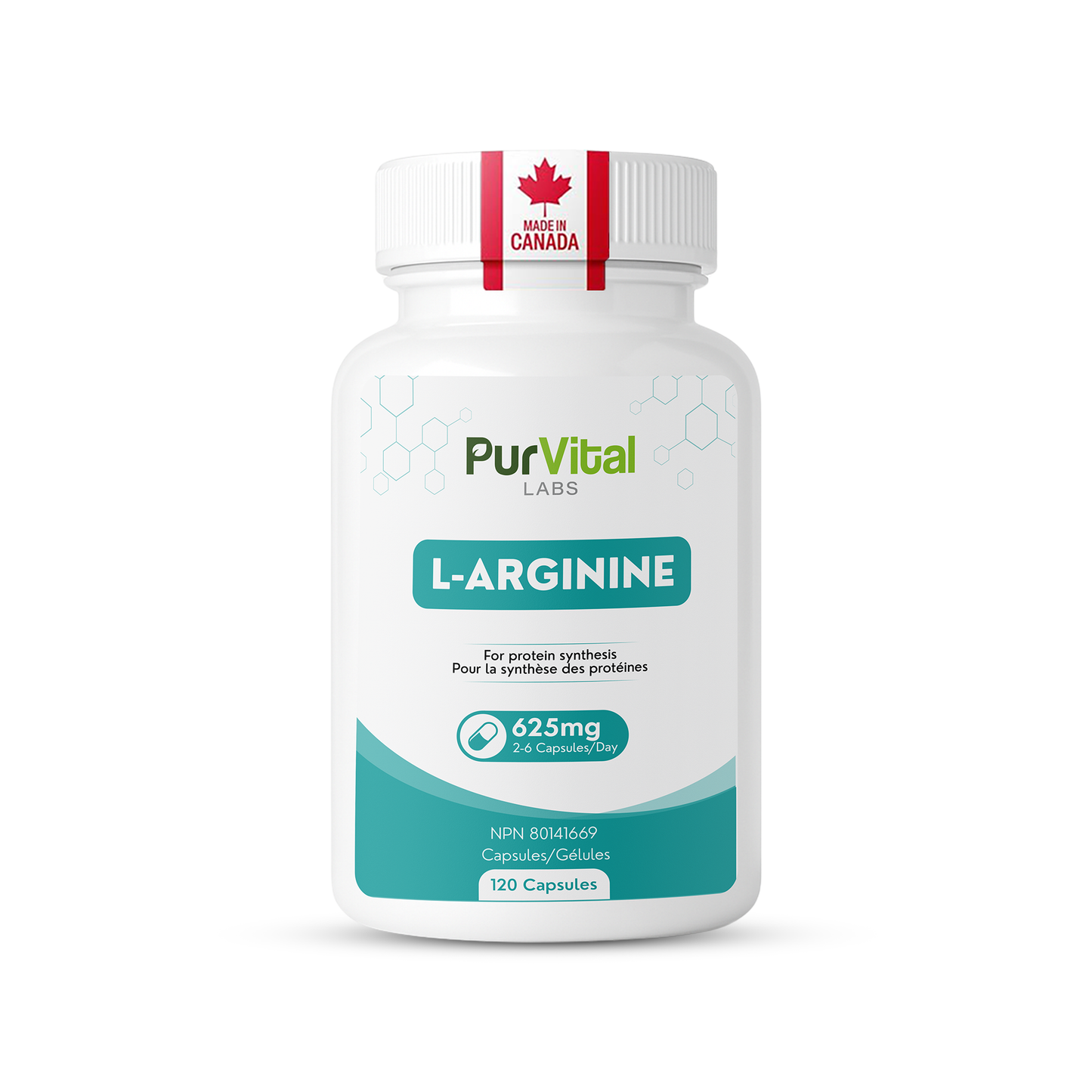 L-Arginine Capsules 625mg