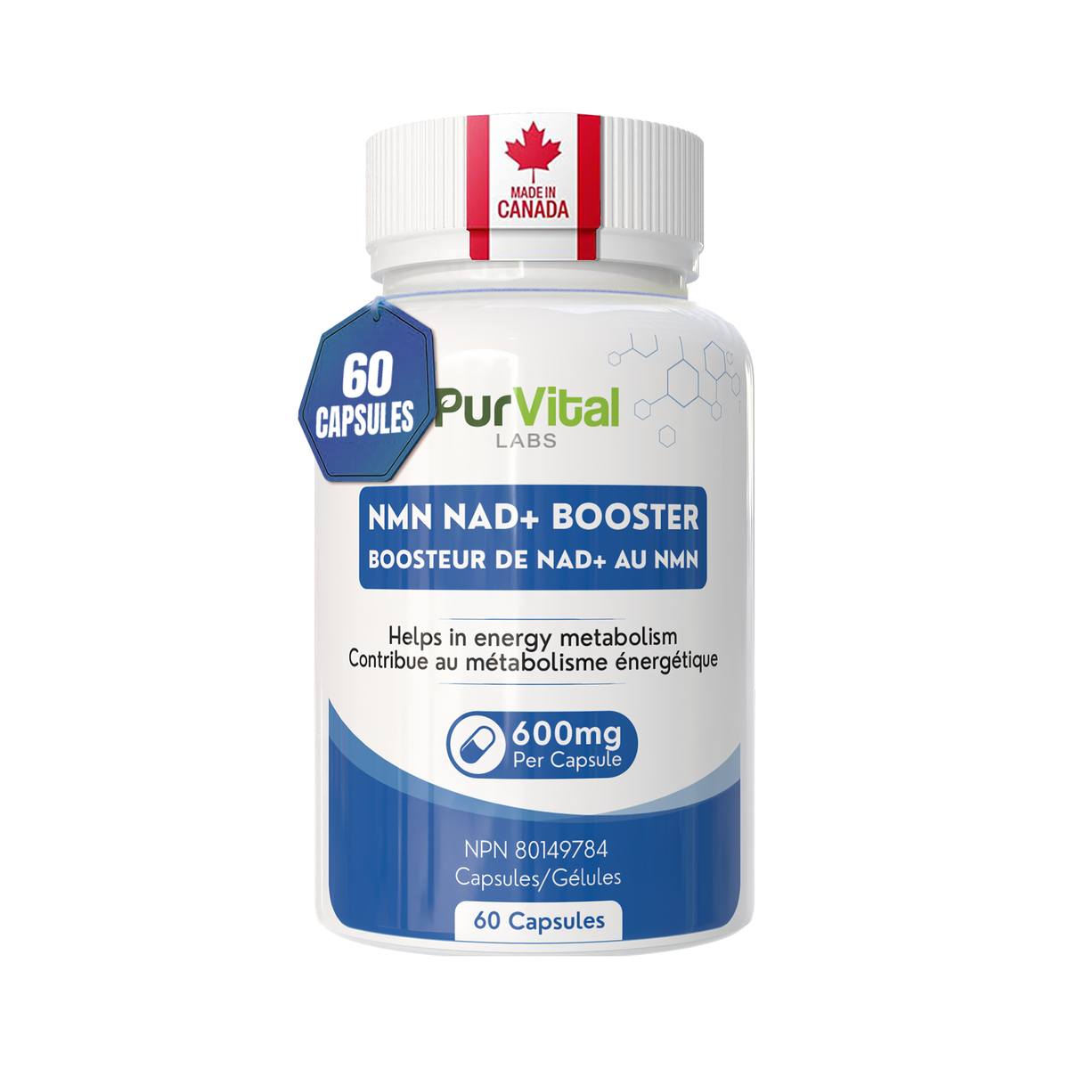 NAD+ Booster, 600mg