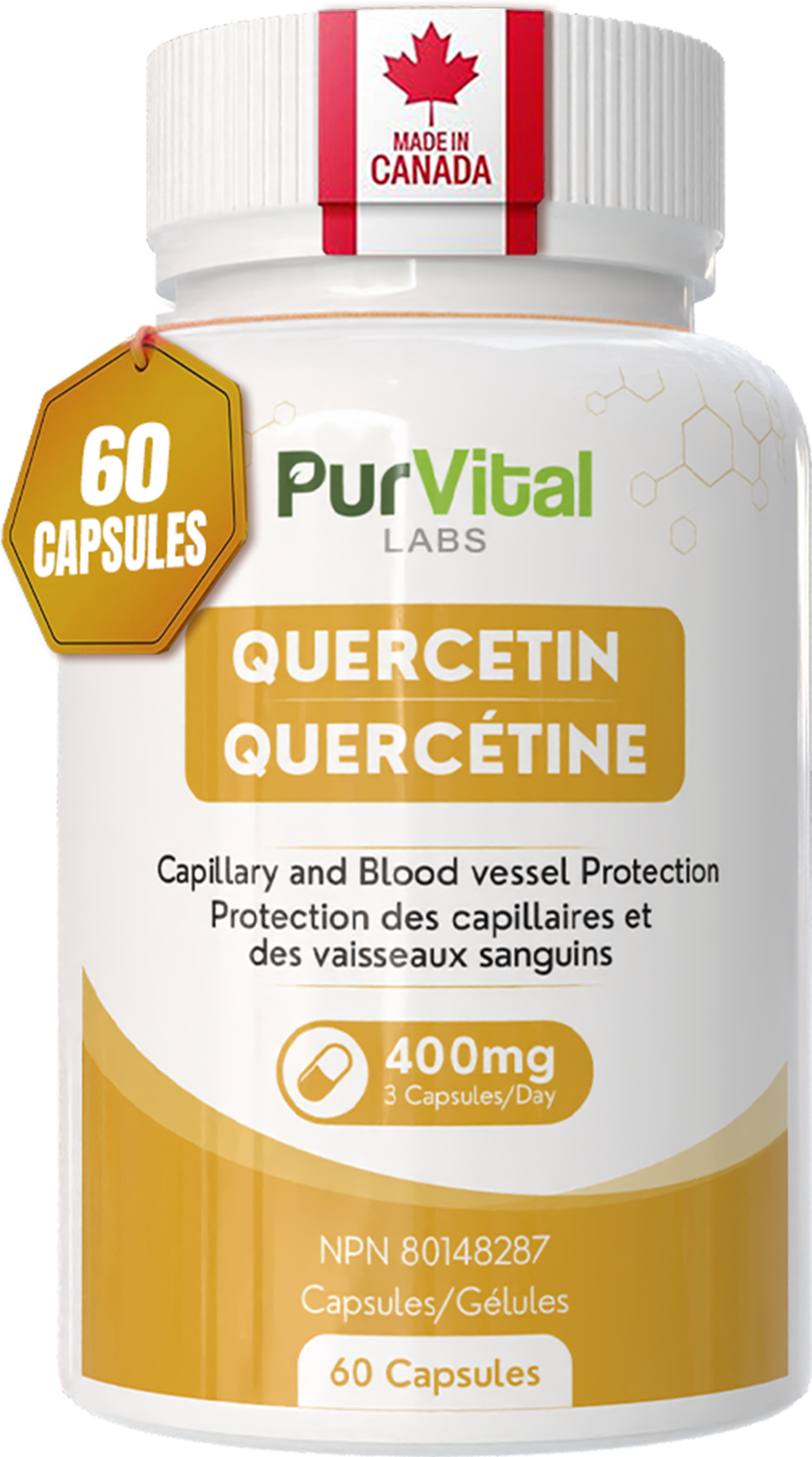 QUERCETIN Capsules 400mg Per Serving