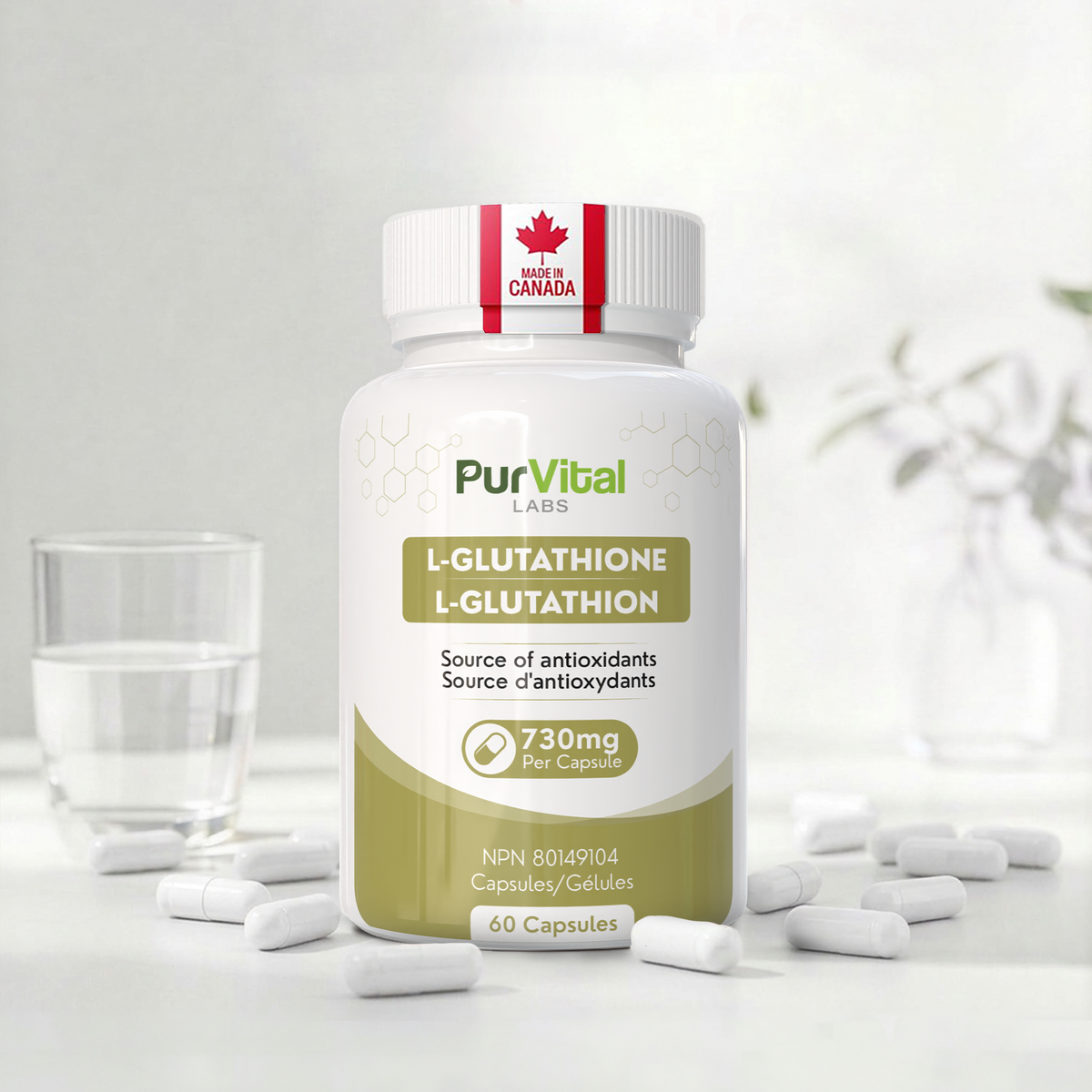 L-Glutathione 730 mg per Serving