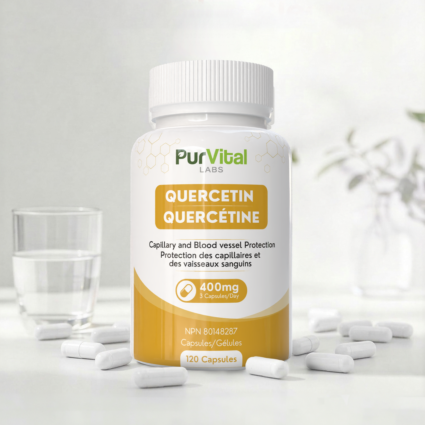 QUERCETIN Capsules 400mg Per Serving