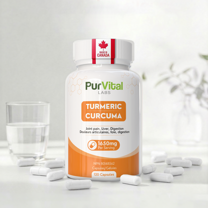Turmeric Capsules 1650mg Per Servings