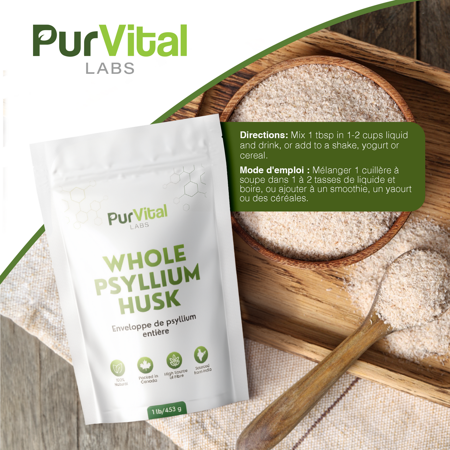 Psyllium Whole Husk Powder