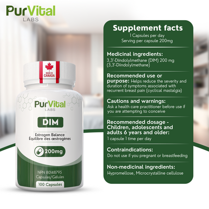 DIM Capsule 200mg Per Servings