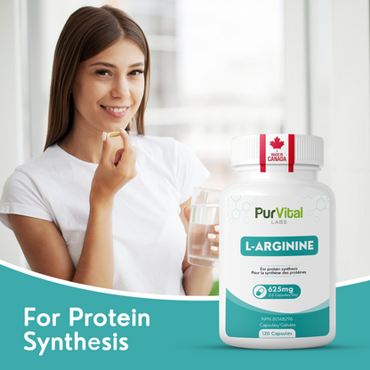L-Arginine Capsules 1250mg Per Servings