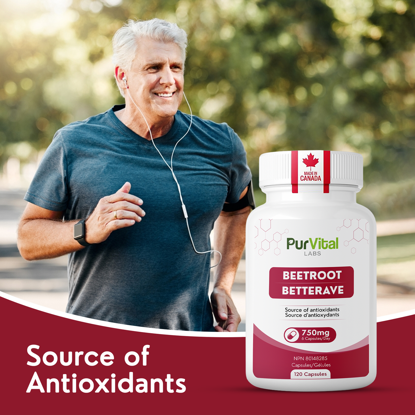 Beetroot Capsules 1500mg Per Servings