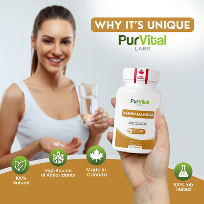 Ashwagandha Capsule 1300mg Per Serving