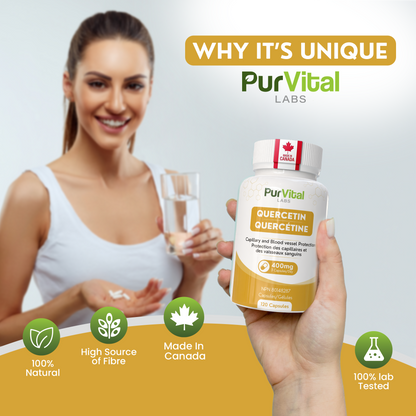 QUERCETIN Capsules 400mg Per Serving
