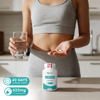 L-Arginine Capsules 1250mg Per Servings