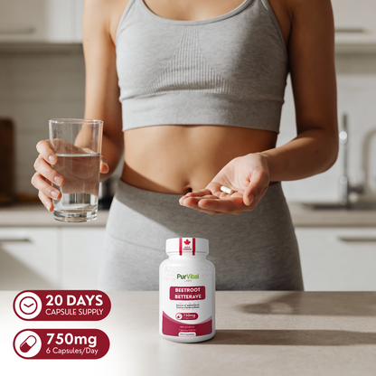 Beetroot Capsules 1500mg Per Servings