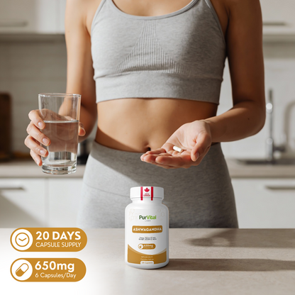 Ashwagandha Capsule 1300mg Per Serving