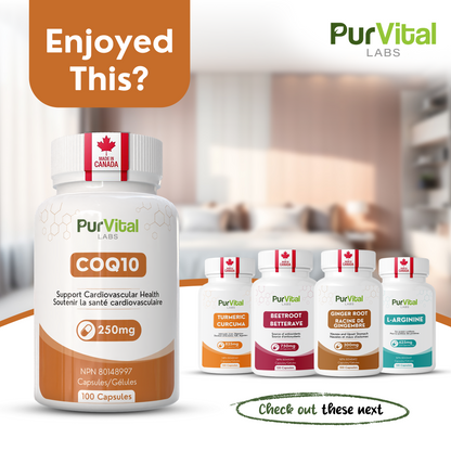 CoQ10 Capsules 250mg Per Serving