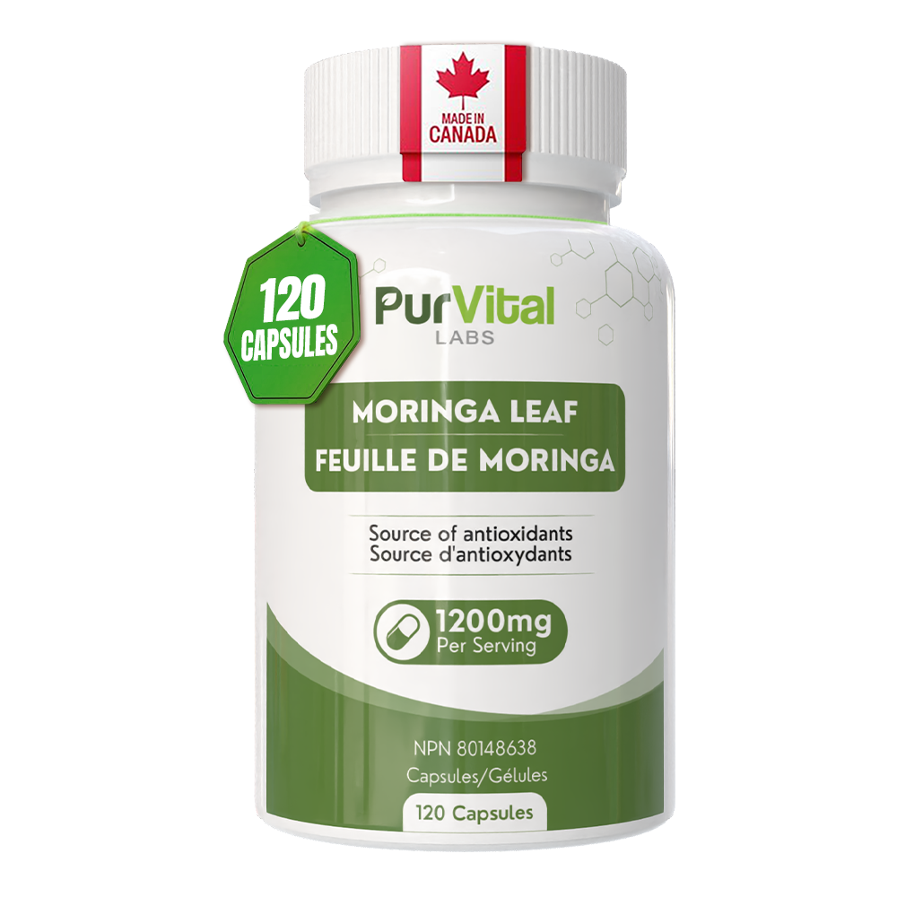 Moringa Leaf Powder Capsule 1200mg Per Serving